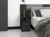 Topeshop M2 CZERŃ nightstand/bedside table 2 drawer(s) Anteprima dell’immagine prodotto 9
