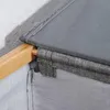 KESPER Wäschesammler grau – 54,5x33x50cm – -Bambusrahmen & Produktbild-Vorschau 13