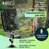 4K-UHD-Wildkamera mit 2 PIR Bewegungsmeldern, Smartphone Produktbild-Vorschau 4