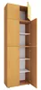 VCM Holz-Schuhschrank | Maße: H. 223 x B. 70 x T. 39 cm| Produktbild-Vorschau 4