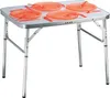 Campingtisch klappbar mit Tragegriff Alu L75xB55xH60cm Produktbild-Vorschau 1