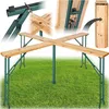 tectake® Stehtisch Quattro klappbar und standfest 241 x 241 Produktbild-Vorschau 1