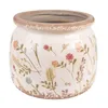 Clayre & Eef Květináč Ø 15x13 cm Růžovo-béžový keramický Náhled obrázku produktu 1
