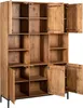 Starfurn - Fächerschrank Madison XL Natur - 135 cm Produktbild-Vorschau 3