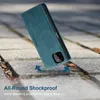 Galaxy A22 5G Pouzdro, RetroPolyuretanKožené Pouzdro s Náhled obrázku produktu 7