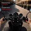 Motorroller 50 ccm Burnout MiniMe 2.0 Mattschwarz 45 km/h Produktbild-Vorschau 4