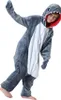 Pigiama Onesie Kigurumi Squalo Costume Travestimento Anteprima dell’immagine prodotto 5