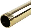A close-up shot of a gold-colored metal pipe with threaded ends. Náhľad obrázku produktu