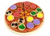 Legno Pizza Puzzle Tagliare Accessori Coltello Velcro Anteprima dell’immagine prodotto 5