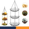 Obstkörbe, Obstschale, Hängekorb 3 Abnehmbare Schichten Produktbild-Vorschau 1