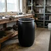 plasteo, fusto a collo largo da 120 litri, nero, con Anteprima dell’immagine prodotto 7