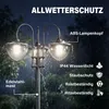 Outsunny Solarleuchte Gartenlicht 3-köpfige Lampe mit Produktbild-Vorschau 9