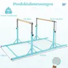 COSTWAY Gymnastická hrazda, hrazda výškovo a šírkovo Náhľad obrázku produktu 3