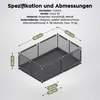 Kinder Laufstall Playpen Laufgitter 120x180 cm mit Boden, Produktbild-Vorschau 2