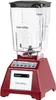A red Blendtec Total Blender is shown against a white background. Voir les images du produit
