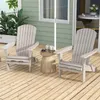 COSTWAY Sedia Adirondack pieghevole, sedia da giardino con Anteprima dell’immagine prodotto 8