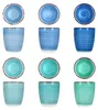sada 6 hrnků Blue mocha bez ucha 150ml 6 osob Matcha tea Náhled obrázku produktu 2