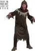 Kinderkostüm teuflischer Dämon – Gr. 128 – 164cm – Robe mit Produktbild-Vorschau 2