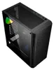 Gembird Fornax 400X, Midi Tower, PC, Czarny, ATX, ABS, Podgląd zdjęcia produktu 2