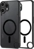 A black and transparent phone case with a magnetic ring for Magsafe charging is shown against a white background. Náhled obrázku produktu