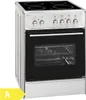 A freestanding electric cooker with a hob and an oven. Produktbild-Vorschau