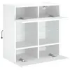 Pensile TV con luci LED bianco 58,5x30x60,5 cm Anteprima dell’immagine prodotto 9