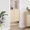 vidaXL Porte a battente in legno naturale 90 x 40 cm in Anteprima dell’immagine prodotto 3