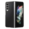 A black Samsung Galaxy Z Fold3 phone case is shown open, revealing the phone's screen. Náhled obrázku produktu