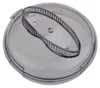 A clear, top-down view of a transparent plastic lid for a food processor. Náhľad obrázku produktu