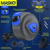 MASKO® Automatik Kabeltrommel Verlängerungskabel mit 3-Fach Produktbild-Vorschau 2