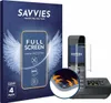 4x Savvies Fullscreen Schutzfolie für Gigaset COMFORT 520A Produktbild-Vorschau 1