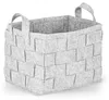 Cesta de fieltro N8WERK con asa, 35x25x25 cm | Ideal para Vista previa de la imagen del producto 1