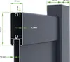 Close-up view of an aluminum profile with dimensions indicated. Produktbild-Vorschau