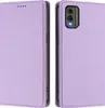 Litchi Leder Handyhülle für Nokia C32 Wallet Kartenfächer Produktbild-Vorschau 2