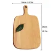 Dřevěné prkénko na krájení Dub s otvorem na zavěšení 16 cm Náhled obrázku produktu 2