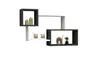 Skye Decor, Afro - Anthracite, étagère murale, blanc, 100 % Voir les images du produit 3