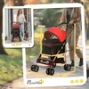 PawHut Hundewagen, 2 in 1 Hundetrolley, faltbarer Produktbild-Vorschau 3