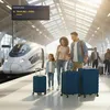 Relaxdays Kofferset, 3-teilig, 3 Größen, 4 Rollen, Produktbild-Vorschau 3