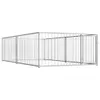 vidaXL Outdoor-Hundezwinger 200×400×100 cm Voir les images du produit 7