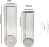 Two stainless steel grilling baskets of different sizes are shown with dimensions indicated. Náhled obrázku produktu