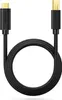 deleyCON 1m USB C Druckerkabel (Für Drucker, Scanner, MIDI) Produktbild-Vorschau 4