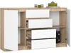 Commode combinée large SAVRILA - chêne Sonoma / blanc Voir les images du produit 3