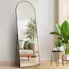 Gewölbter Ganzkörperspiegel 1650 x 558 mm Standspiegel mit Produktbild-Vorschau 8