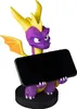 A purple dragon figurine holding a black smartphone. Náhled obrázku produktu