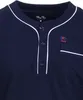 Nachthemd Langarm - Unifarben, Farbe:navy, Größe:XL Produktbild-Vorschau 5