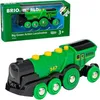 BRIO Batteriebetriebene Lokomotive, Grün, Sound & Licht, Produktbild-Vorschau 2