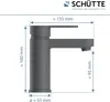 SCHÜTTE Waschtischarmatur ELEPHANT mit Ablaufgarnitur, Produktbild-Vorschau 7