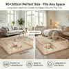 Parc pour bébé - Parc avec tapis d'éveil - En bois, 90 x Voir les images du produit 3