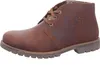 A single brown leather boot is shown against a white background. Voir les images du produit