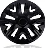 A black wheel cover is shown against a white background. Podgląd zdjęcia produktu